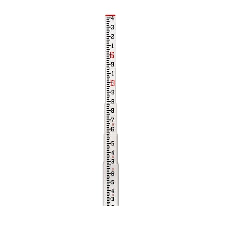 Sitepro SCR 16Ft Fiberglass Leveling Rod (CR) - 10ths 11-SCR16-T